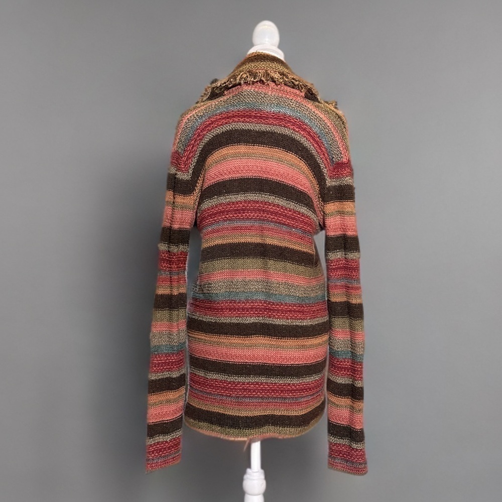 Exquisite Ralph Lauren Denim and Supply Multicolor Fringe Cardigan 💋 - Picture 6 of 11